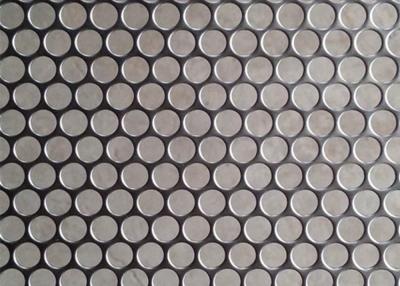 China PVDF Round Hole Perforated Metal Mesh 1.22*2.44m for sale