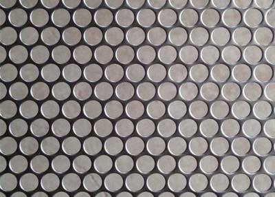 China 2.0mm 3.0mm Round Hole Perforated Metal Acoustic Panels Aluminum Powder Coating for sale