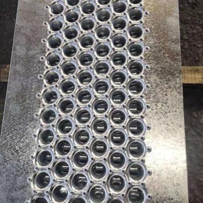 China El panel anti de acero de la forma de la perforación O de la reja de la seguridad del puntal del apretón del resbalón 6m m en venta