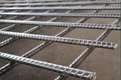 China Hoher Eisen der Härte-8mm Draht geschweißter Rebar Mesh For Building Material zu verkaufen