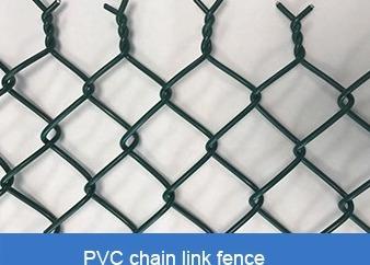 China ASTM E2016 Garden Cyclone Fencing Panels 6 Ft Vinyl Coated Chain Link Fence for sale