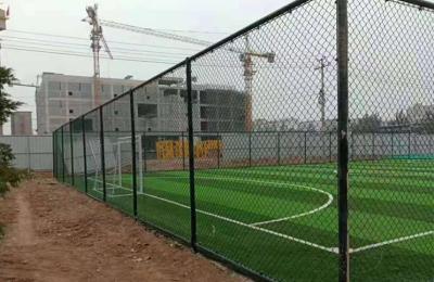 China 4 Ft 4.8mm Galvanized Chain Link Fence 55x55mm Aperture zu verkaufen