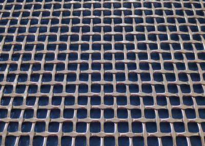 China Architectural Flat Crimped Woven Wire Mesh 310S 2205 Decorative Wire Grille Panels for sale