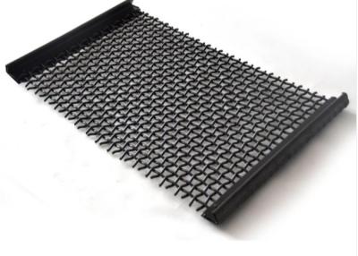 China alambre vibrante de acero Mesh Screen Plain Twill Weave de carbono 65Mn para la máquina de la trituradora en venta