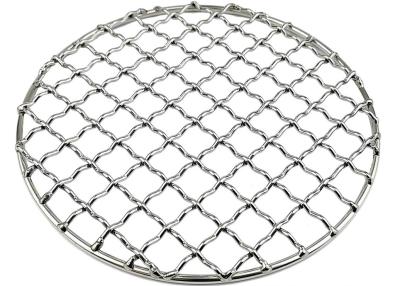 China Outdoor 0.5mm-2.0mm Wire Stainless Steel Grill Mesh For BBQ for sale