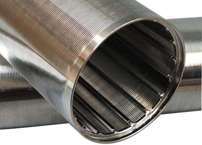 Chine Cylindre Vee Wire Filter Screen de fil de cale d'ISO9002 Velp 6M Length à vendre