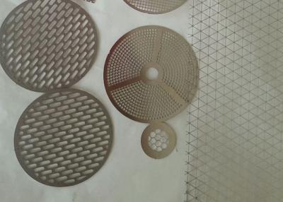 China SUS430 de Schijf van etsmesh perforated wire mesh filter voor Koffermaker Te koop