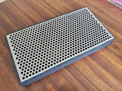 China Customized Powder Coating Hexagonal Perforated Sheet Aluminum Metal Panel for sale