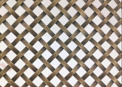 China Flexible 304 316 Stainless Steel Architectural Woven Wire Mesh 2.5m 4.0m Width for sale