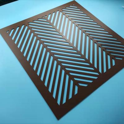 China 2.0mm Dikte Geperforeerd Mesh Panels Laser Cut Facade Decoratief Roestvrij staal Te koop