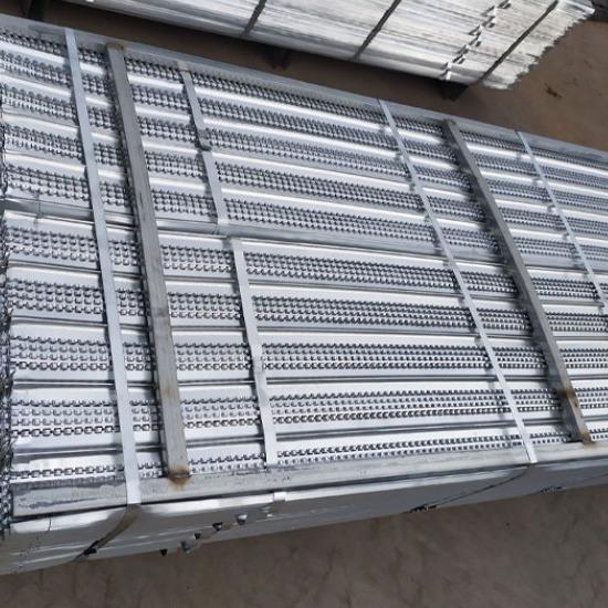 Close-up of High Rib Lath Formwork structure