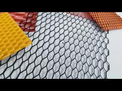 장식 전면 확장 알루미늄 망 파우더로 코팅 된 스크린