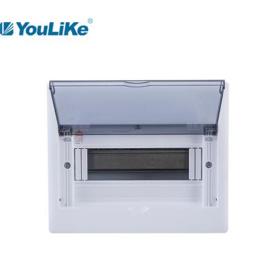 China Electrical Plastic Single Phase MCB Box , 10 Way DB Box Surface Mounted for sale