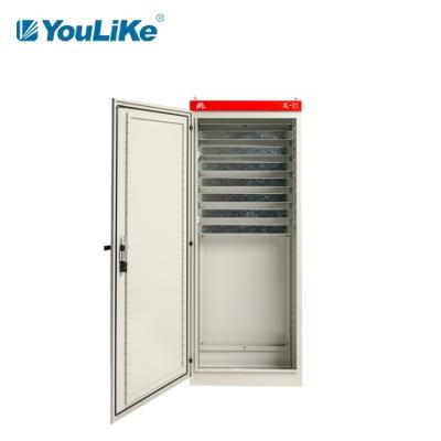 China White Standardized Floor Distribution Board Enclosure With 21 Cabinet for sale