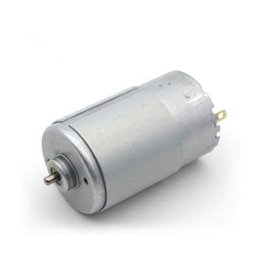 China Totally Enclosed 2021 Long Shaft 12 Volt 24v Spare Part 555 High Speed ​​Mixer Portable Fan Motor for sale