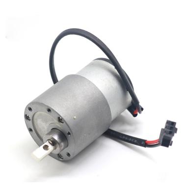 China High Quality Totally Enclosed Spur Gear 37gb528 Reduction 12v DC Motor Gear Reducer For Small Motor for sale