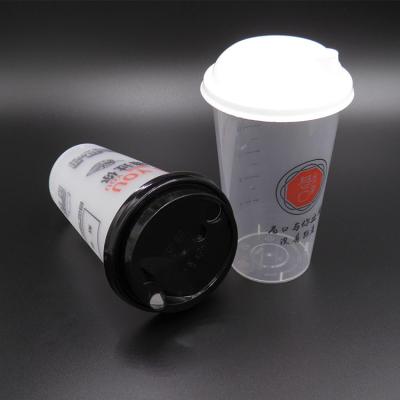 China 90ml Clear Plastic Beverage Cups PP Injection Matted For Hot Drinks H53cm for sale
