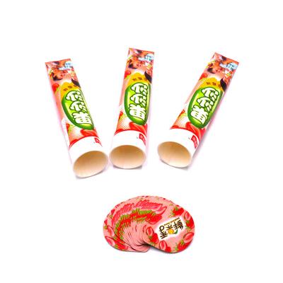 China Printed 68mm 48mm Foil Heat Seal Lids Alloy 8011 For Calippo Squeeze Cups for sale