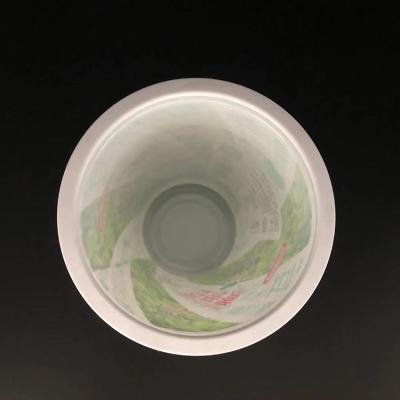 China tazas del yogur del precio de fábrica 330g que empaquetan las tazas plásticas en venta