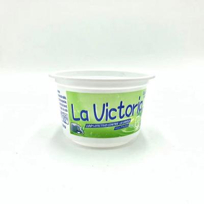 China 400g Yogurt Plastic Cup Offset With Lids for sale