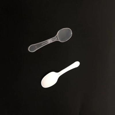 China Eco Friendly Ice Cream Yogurt Spoon Disposable Folding for sale