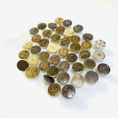 China Factory  directly cheaper shank demin button/ IRON jeans button/ metal buttons for jeans for sale