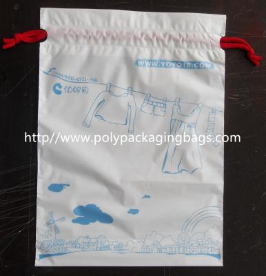 China Lovely Recyclable Drawstring Plastic Bags For Children Toy / Books for sale