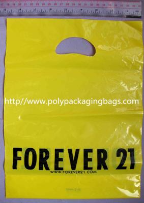 China Pink Printed Garment Packaging Poly Bags Customizable Shopping Bags for sale