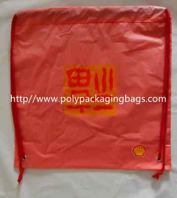 China Recyclable Plastic Backpack Sports Drawstring Bags For Hiking / Travel for sale