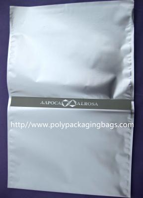 China Silver Aluminium Foil Bag Self Adhesive Plastic Bag With Adhesive Seal for sale