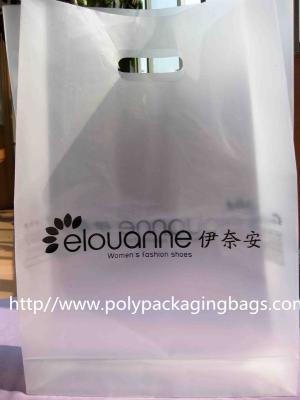 China bolsas de plástico blancas con asas en venta
