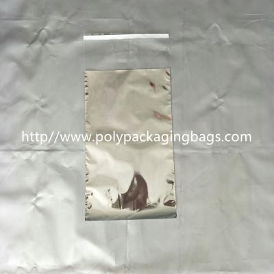 China Gravure Printing Self Adhesive Plastic Bags One Side Aluminum Foil Transparent for sale