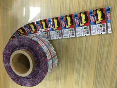 China Multi Color Printed Plastic Film / Plastic Packaging Film Leak Proof for sale