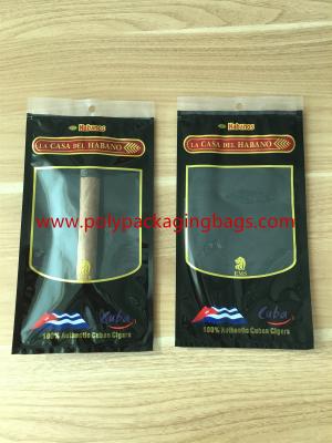 China Customized  Logo Cigar Humidor Bags Hold 4-6 / Cigar Packaging Bag for sale