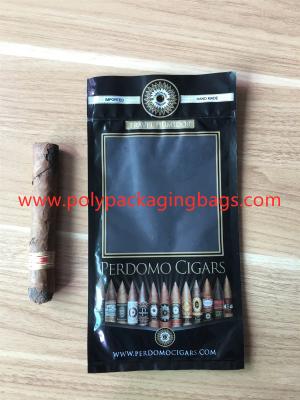 China Resealable Plastic Cigar Humidor Bags with Humidified System to Keep Cigars Fresh for sale