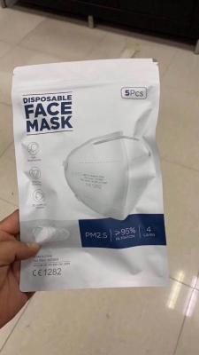 China KN95 Mask Packaging Poly Bags for sale