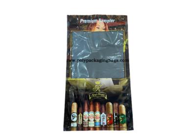 中国 習慣によって印刷される湿気抵抗力があるResealableタバコおよびシガー包装袋 販売のため
