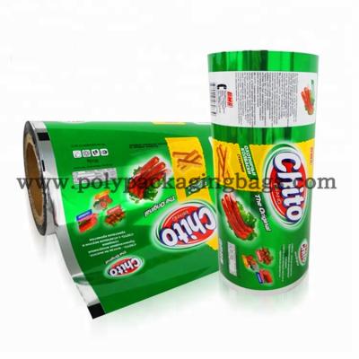 China Potato chips food plastic roll film for laminated printing bag for sale