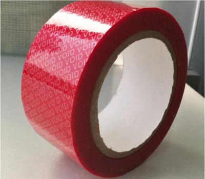 China 48mm*50m Anti Counterfeiting Security Adhesive Tape for sale