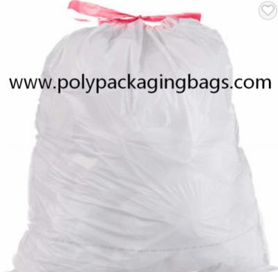 China Degradable Colorful Plastic Drawstring Garbage Bags W42 x L44cm for sale