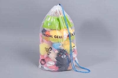 Chine sac à dos en plastique de cordon d'épaule de LDPE un de la charge 8kgs à vendre