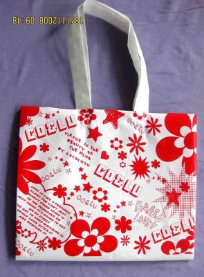 China Popular Small PP Shopping Bags with Flora Printed for Advertisement for sale