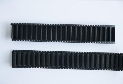 China Black Carrier Tape Custom SMD / SMT Carrier Tape PS ESD tape for sale