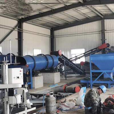 China Pig Manure Small Organic Fertilizer Compound Equipment Production Line 380v à venda