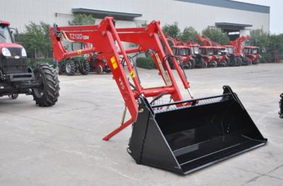 China TZ04D Farm Tractor Attachments , 0.16m3 Tractor Front End Loader Bucket for sale