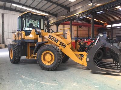 China SZM936L 92kw 3 Ton Wheel Loader With 3m3 Bucket for sale