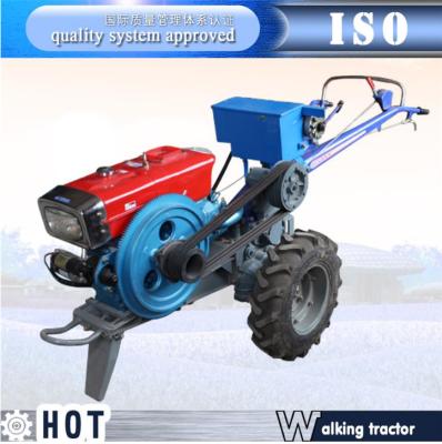 China XG151 Agriculture Farm Tractor , 15hp 2 Wheel Walking Tractor for sale
