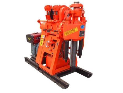 China 150m Portable Hydraulic Water Well Drilling Rig , CE 13.3 Borehole Drilling Rig for sale