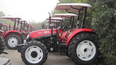 China 80hp 4 Wheel Drive Tractor , YTO X804 Tractor With 4.95L Displacement for sale