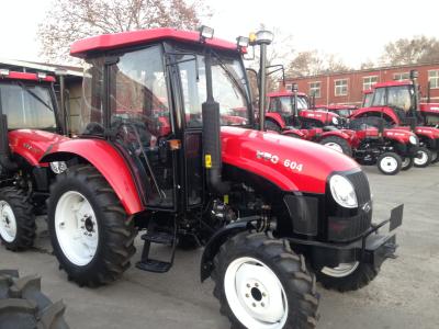 China 39.7kw PTO Power 60hp Four Wheel Drive Garden Tractors for sale